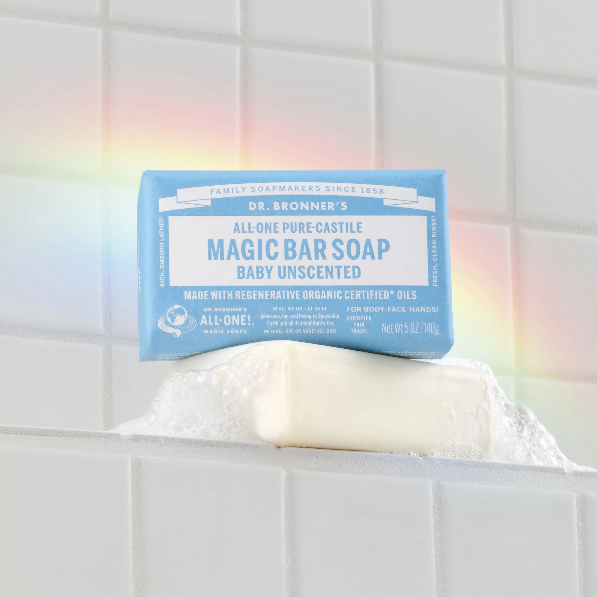 Unscented - Pure-Castile Magic Bar Soap - Image 2