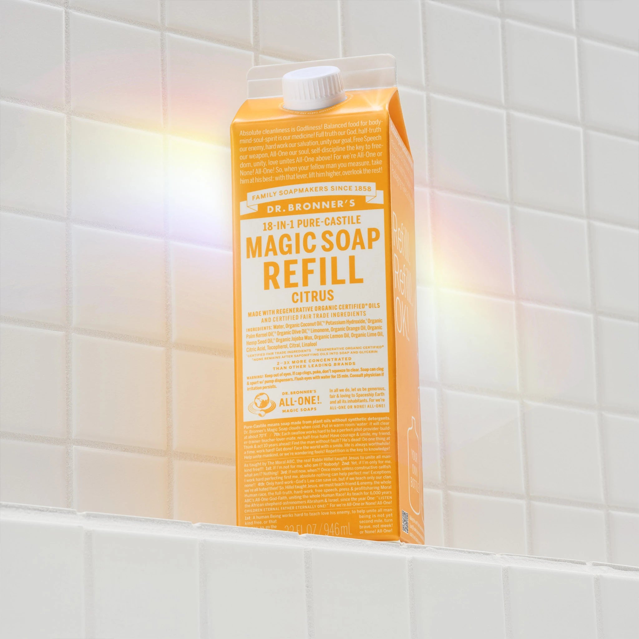 Citrus - Pure-Castile Magic Soap Refill ? - Image 2